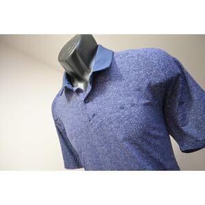 Under Armour Golf Polo Iso-Chill HeatGear Loose Golf Shirt Mens Size Large